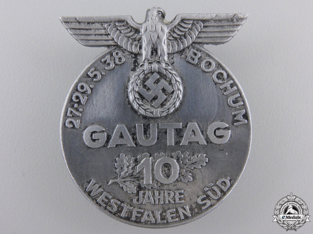 a1938_gau_south_westfalen_ten_year_anniversary_meeting_at_bochum_tinnie_a_1938_gau_south_55b649f14a30f