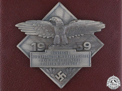 A 1939 German Figure Skating Championships Award With Case