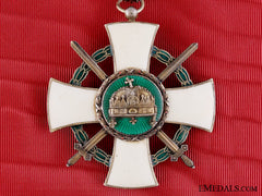 A 1942 Hungarian Order Of The Holy Crown; Grand Cross With Swords