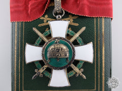 A 1942 Hungarian Order Of The Holy Crown, Commander’s Cross With Swords