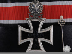 A 1957 Knight's Cross Of The Iron Cross With Swords And Oak Leaves