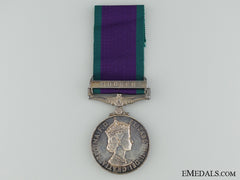 A 1962-2007 General Service Medal To The Assistant Stewart