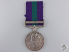 United Kingdom. A 1962 General Service Medal, Cameronians