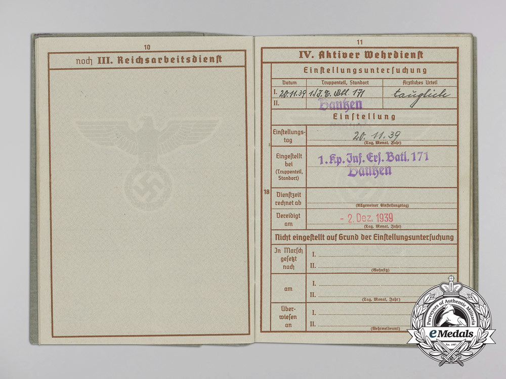 a_wehrpass_to_gefreiten"_israel";_panzer_grenadier_battalion_a_1980