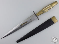 A 19Th Century Spanish Fighting Knife; Albacete Spain