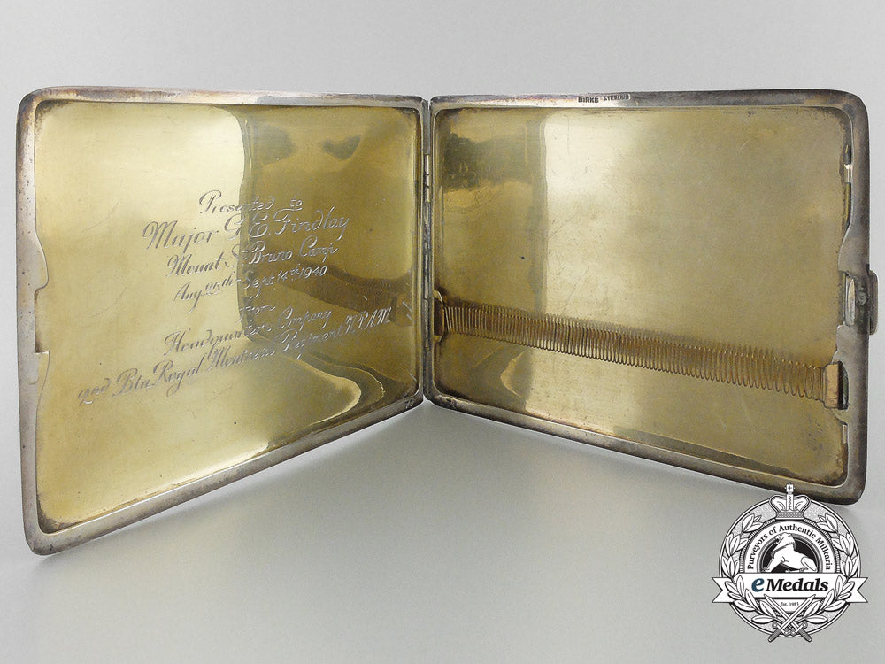 a_second_war_cigarette_case_to_major_g.e._findlay;_royal_montreal_regiment_a_2149