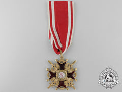 A First War Russian Order Of St. Stanislaus Military Division; Third Class