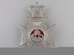 A 22Nd Battalion Oxford Rifles Helmet Plate