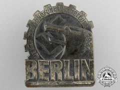 A 1937 German Labour Front Kdf (Deutsche Arbeitsfront, Kraft Durch Freude) Berlin Broadcasting Exhibition Tinnie