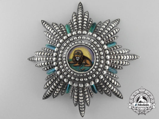 an_iranian_order_of_the_homayoun/_lion_and_sun;_grand_cross_star_by_halley,_paris_a_2539