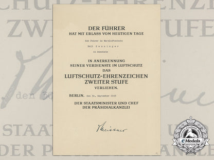 an_award_document_for_luftschtuz_award2_nd_class_a_2564