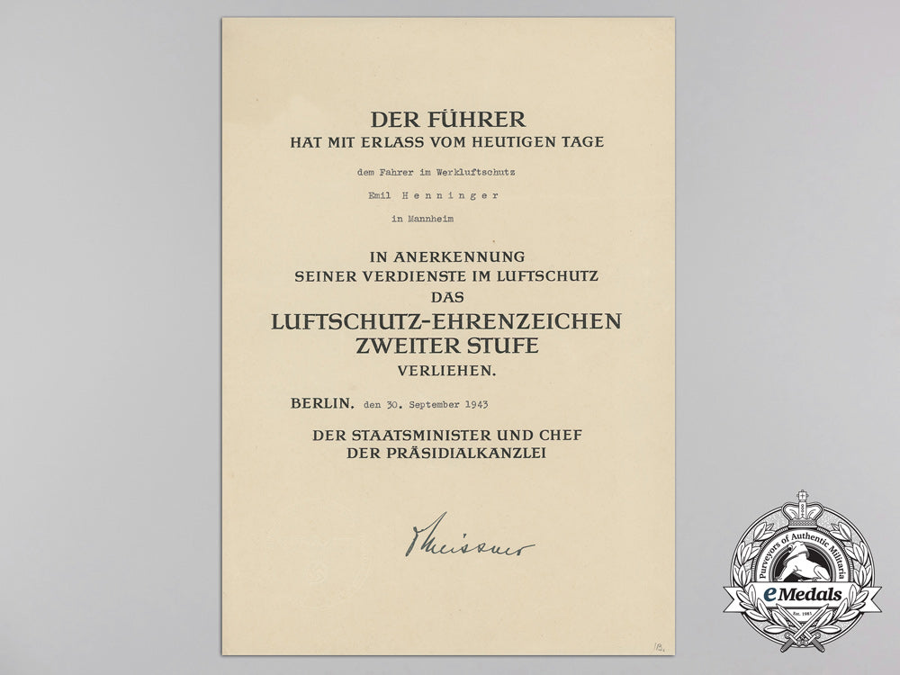 an_award_document_for_luftschtuz_award2_nd_class_a_2565