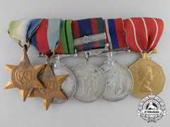 A Second War Grouping To Flight Lieutenant J.e. Goulet; 2452 Aircraft Control And Warning Squadron