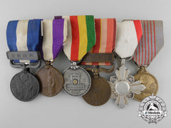 A Japanese Order Of The Auspicious Clouds Award Grouping