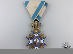 An Austrian Made Serbian Order Of St. Sava By Scheid; Fifth Class