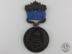 A Royal Canadian Humane Association Medal For The Rescuing Of The Crew Of The Hera 1899