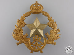 United Kingdom. A 2nd Volunteer Battalion Cameronians (Scottish Rifles) Helmet Plate