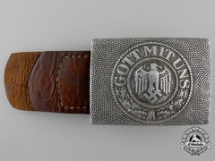 An Army (Heer) Em/Nco’s Buckle & Tab 1942 By Richard Sieper & Sohne