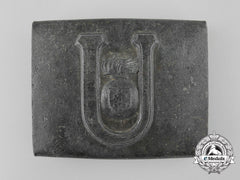 A Croatian Ustasha Enlisted-Nco’s Belt Buckle