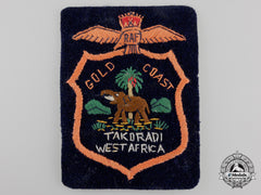 A Royal Air Force (Raf) Gold Coast Veteran's Blazer Patch