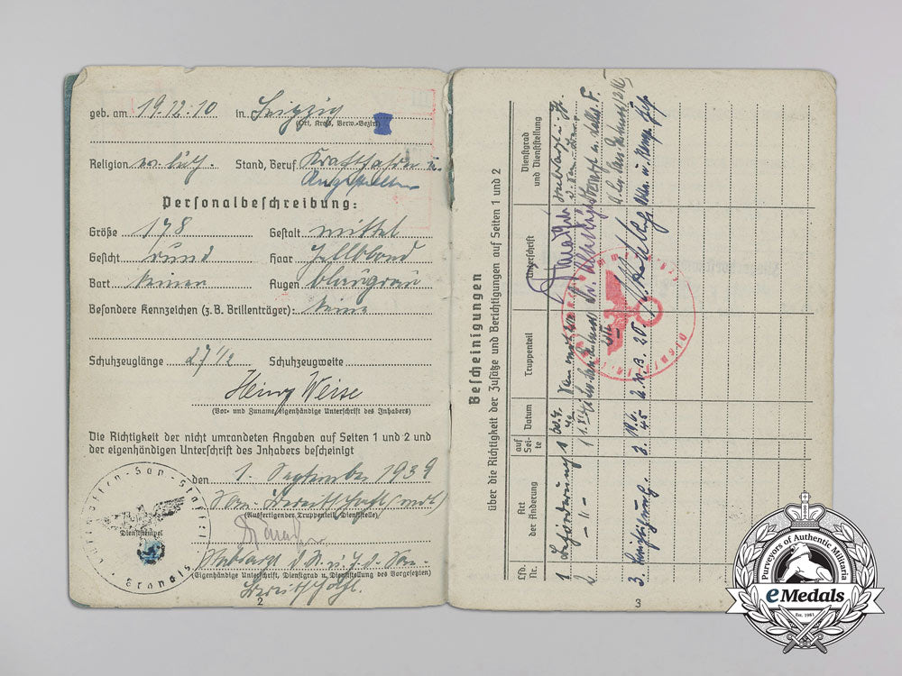 a_luftwaffe_flak_document_group;_wurzen13_th_regiment_a_3379