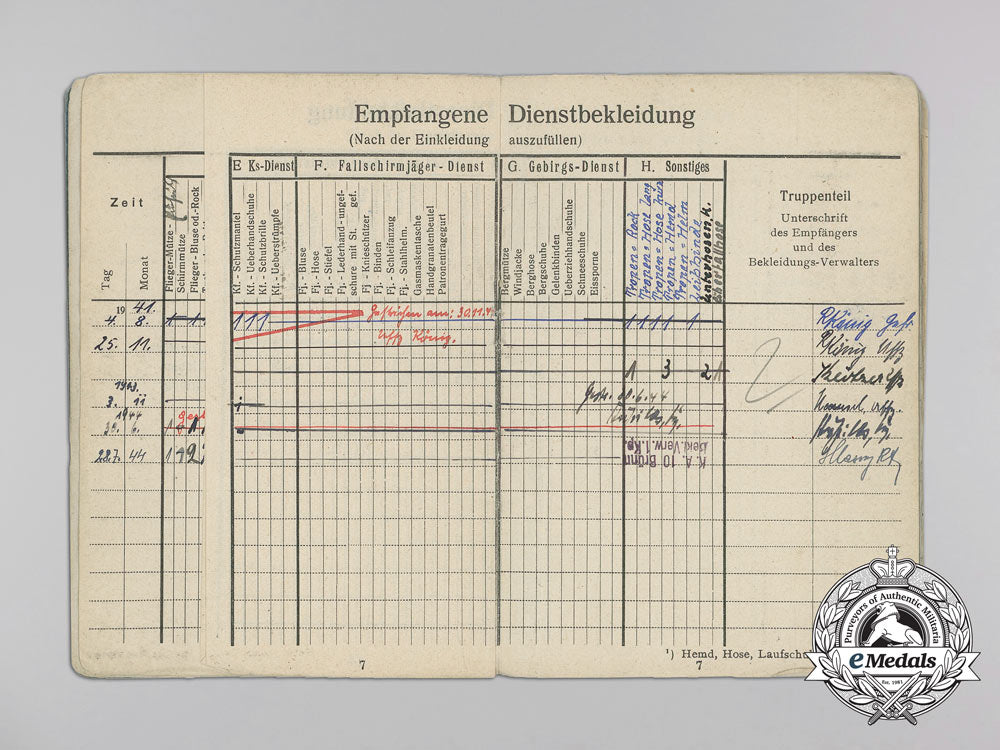 a_luftwaffe_flak_document_group;_wurzen13_th_regiment_a_3384