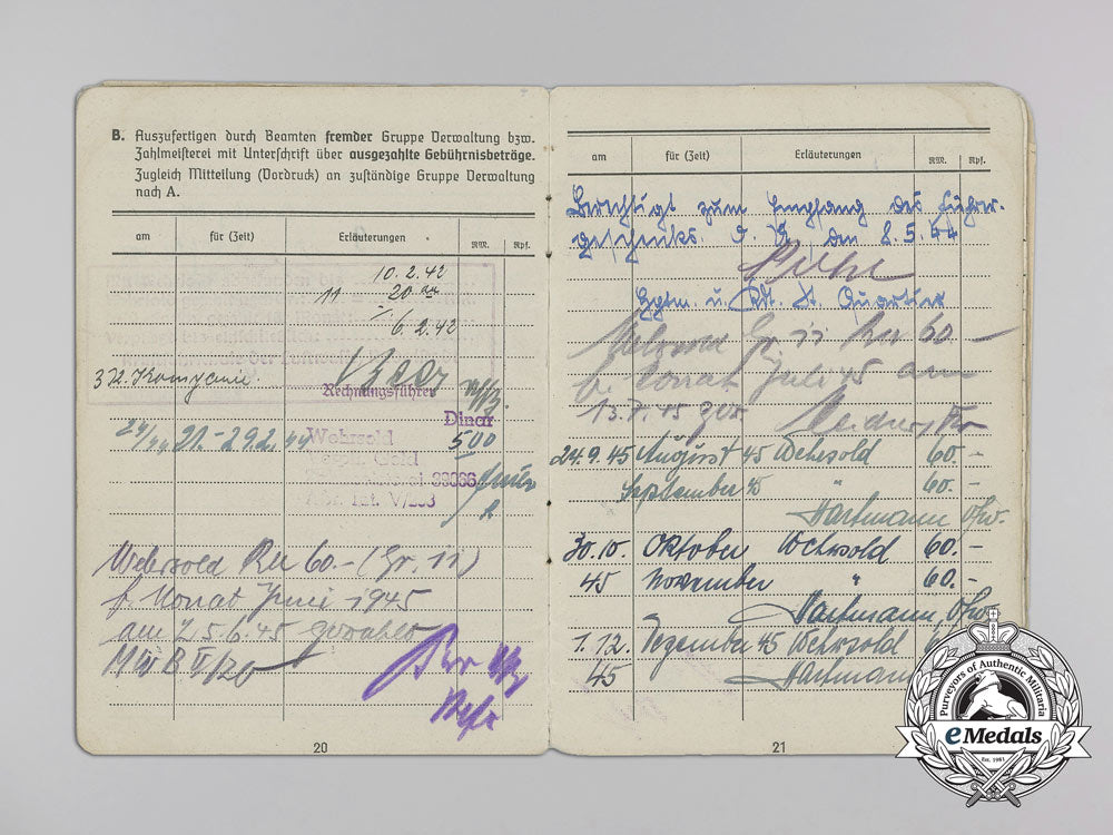 a_luftwaffe_flak_document_group;_wurzen13_th_regiment_a_3392
