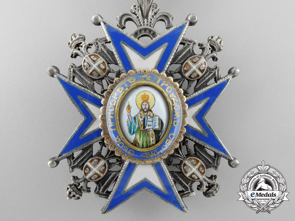 a_serbian_order_of_st._sava;_fifth_class_knight’s_cross_a_3548
