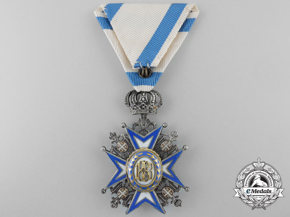 a_serbian_order_of_st._sava;_fifth_class_knight’s_cross_a_3551