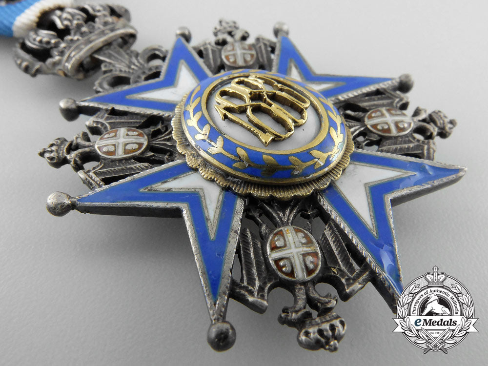 a_serbian_order_of_st._sava;_fifth_class_knight’s_cross_a_3552