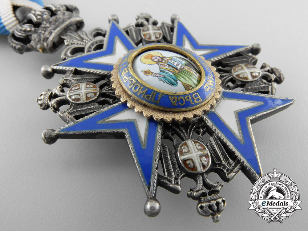 a_serbian_order_of_st._sava;_fifth_class_knight’s_cross_a_3553