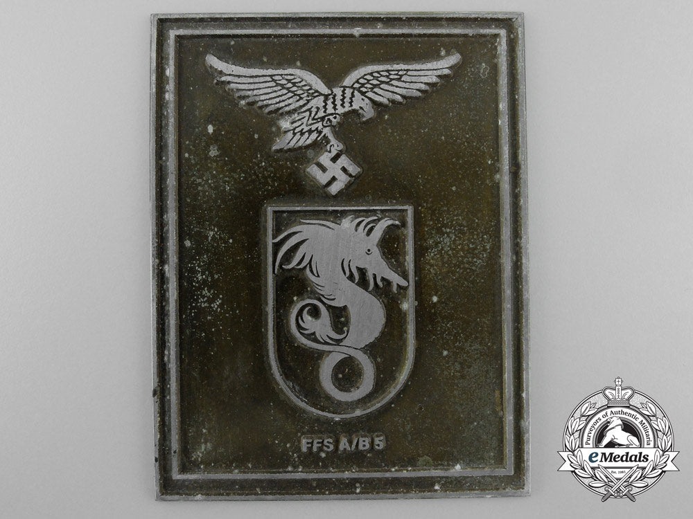 a_luftwaffe_pilot_training_school_a/_b5_award_plaque_a_3562