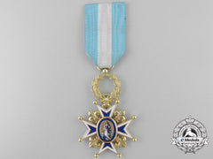 A Spanish Order Of Charles Iii; Breast Badge In Gold