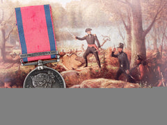 A Military General Service Medal To Private Aljoe Of The Canadian Voltigeurs