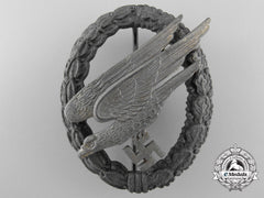 A Fallschirmjäger Badge By  Assmann & Söhne Lüdenscheid