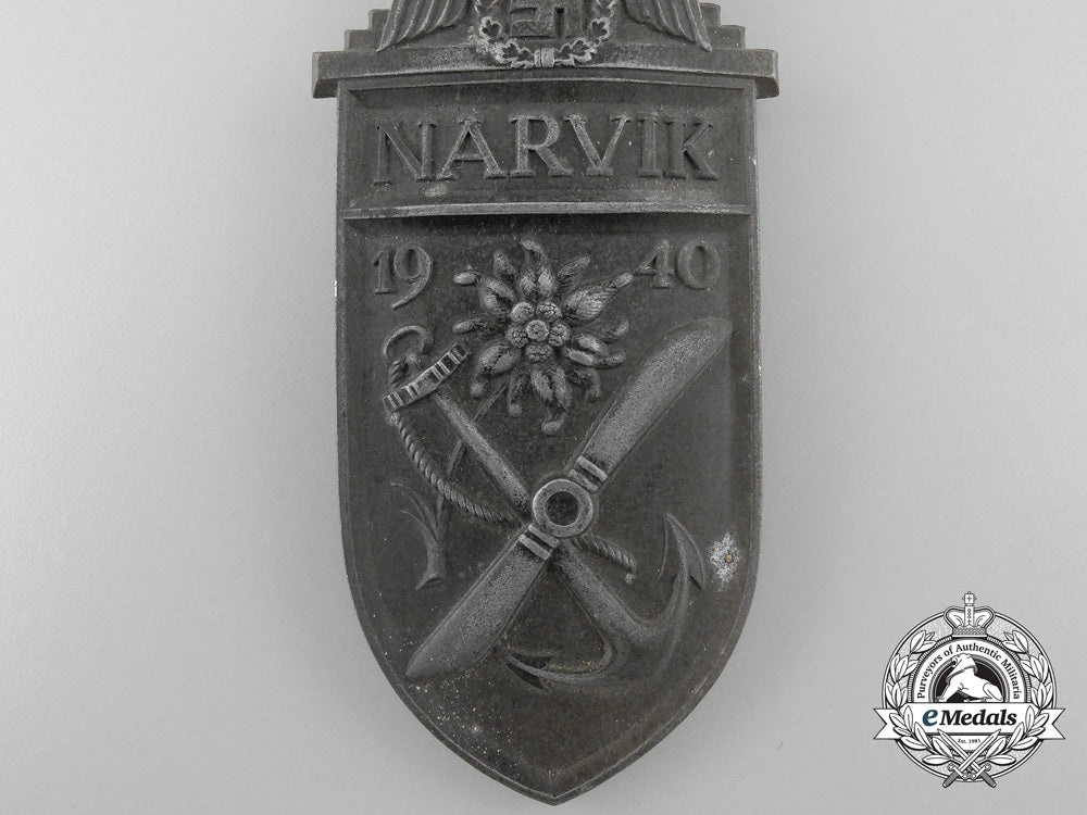 a_narvik_campaign_shield;_silver_grade_a_3699