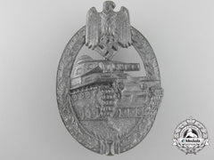 A Mint Silver Grade Tank Badge By Hermann Aurich