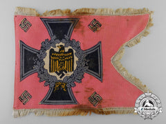 A German Panzer Battalion Standard Swallowtail Desk Flag