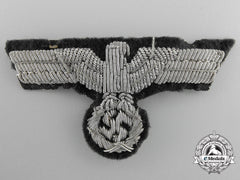An Army Officer's Bullion Eagle For Visor Hat (Schirmutze)