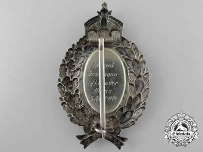 a_german_imperial_pilot_badge_from_observer_richard_drekmann_dedicated_to_ace_brother_heinz_a_3851