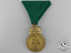 Hungary. A Signum Laudis Medal, Bronze Grade; Type I (1922-1929)