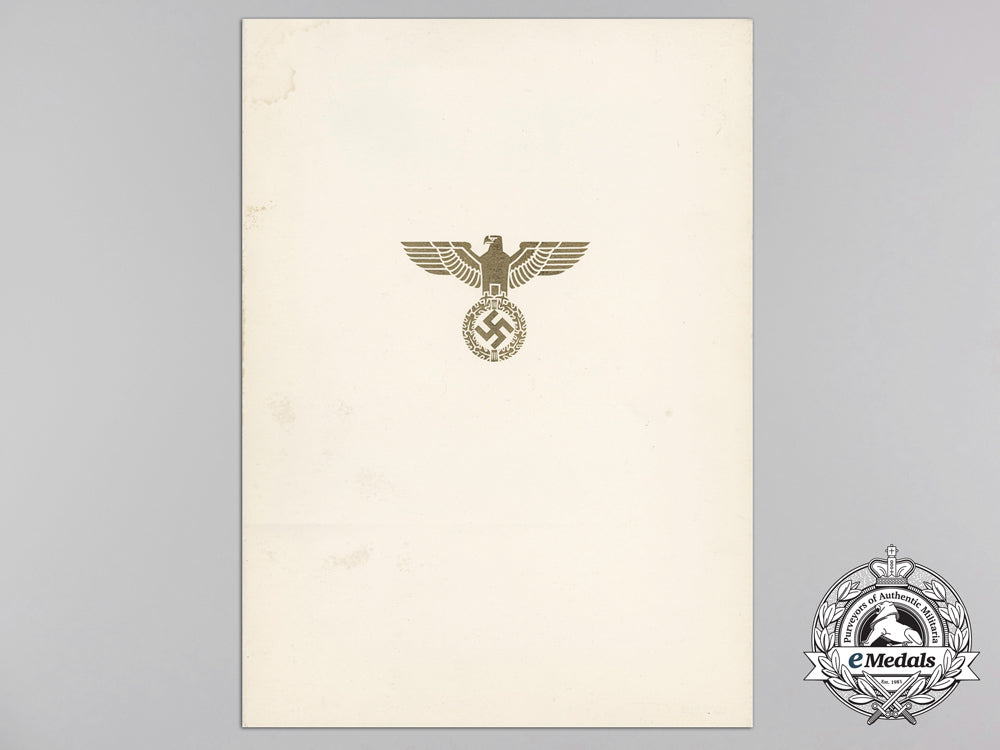 a_german_eagle_order_with_swords_award_document_to_spanish_sergeant_don_ramon_linde_delgado_a_3997_1