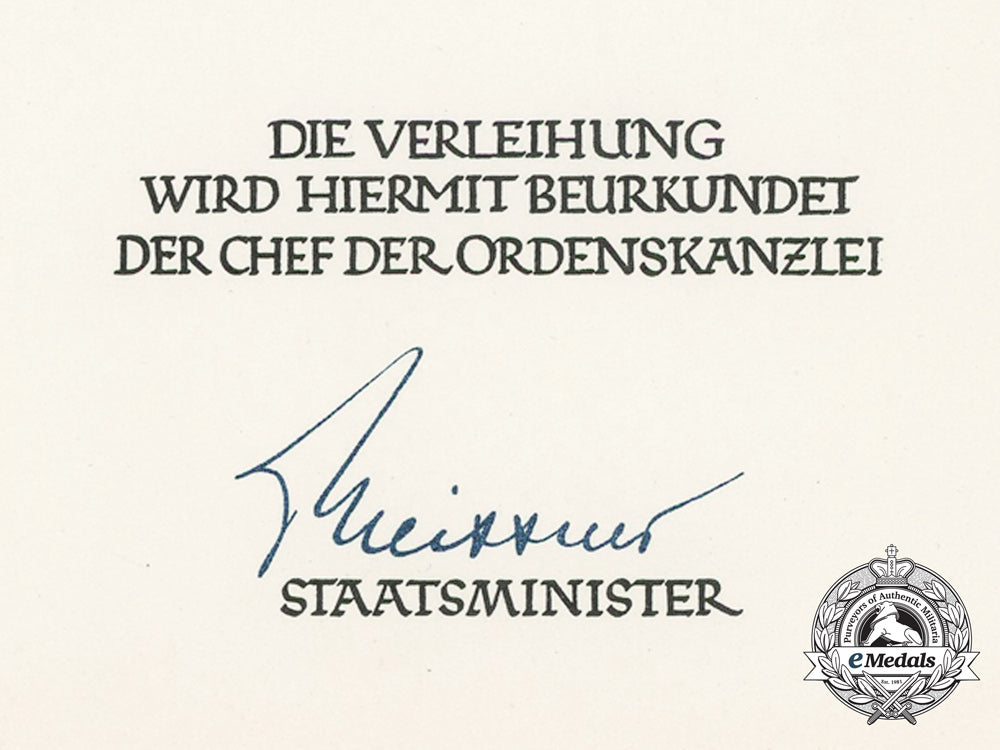 a_german_eagle_order_with_swords_award_document_to_spanish_sergeant_don_ramon_linde_delgado_a_3999_1