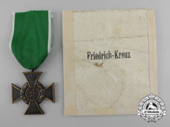 A 1914 Anhalt Friedrich Cross With Packet