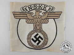 A Scarce Nskk (German National Socialist Motor Corps) Sport Shirt Insignia