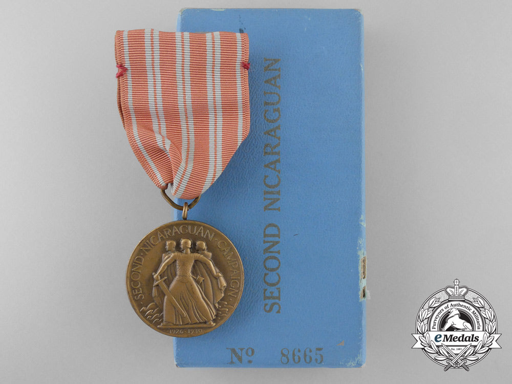an_american_second_nicaraguan_campaign_medal_with_box_of_issue_a_4206