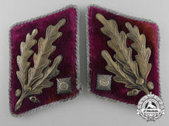 A Set Of  Sa (Sturmabteilungen) Obergruppenführer Gruppe Westfalen Collar Tabs