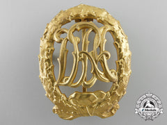 A Dra Sports Badge; Gold Grade