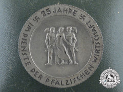 A Very Rare Province Of Pfalz 25 Year Service In The Economy Badge