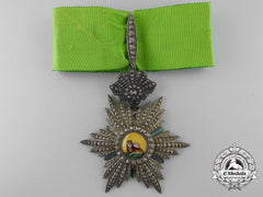 An Iranian Order Of The Lion And The Sun; Third Class Commander